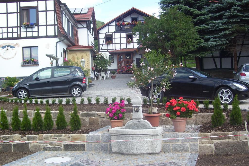 Ferienwohnung Dietlinde Bad Blankenburg Oda fotoğraf